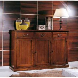 BELIEF armario SOLID COLOR madera de nogal L 211 - P 46 H 110