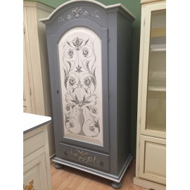 BELLISSIMO ARMADIO 1 ANTA FINEMENTE DECORATO