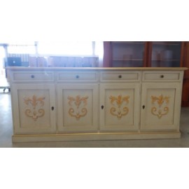 Cocina móvil MADERA APARADOR BLANCO MATE MADERA VENETO X HALL