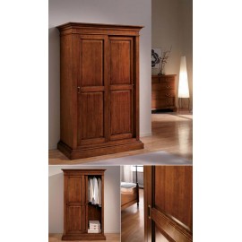 ARMADIO LEGNO MASSELLO ANTE SCORREVOLI