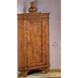 CANTONALE IN LEGNO MASSELLO ANGOLARE L 52X52 H 138