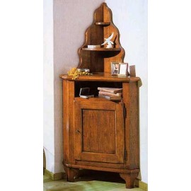 CANTONALE IN LEGNO MASSELLO ANGOLARE L 52X52 H 138