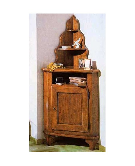 CANTONALE IN LEGNO MASSELLO ANGOLARE L 52X52 H 138