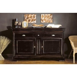 CREDENZA IN LEGNO MASSELLO VARI COLORI L 168 P 50 H 104