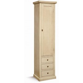 Holzsäule mit schlechter Kunst gemalt ELFENBEINZogen - codluis 239