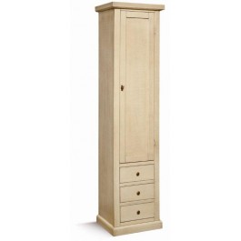 Holzsäule mit schlechter Kunst gemalt ELFENBEINZogen - codluis 239