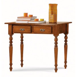 Scrittoio 2 cassetti in pioppo L.105 P.55 H.80