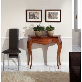 MADERA CONSOLA TABLA 1 CAJÓN ART POOR