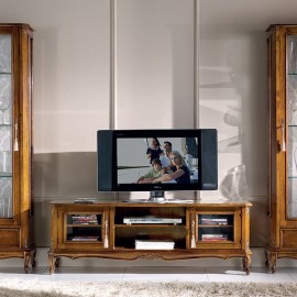 PORTA TV L 210 LEGNO MASSELLO VARI COLORI