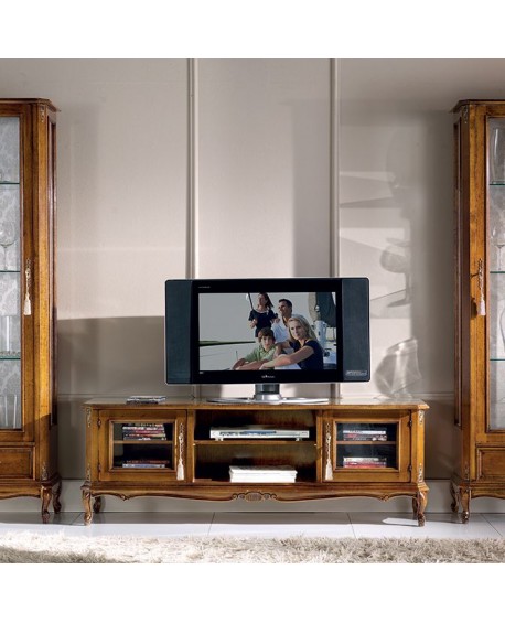 PORTA TV L 210 LEGNO MASSELLO VARI COLORI