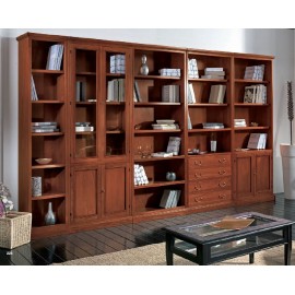 LIBRARY LINEAR MODULAR WOOD