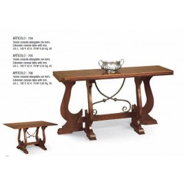 HIERRO CONSOLA mesa extensible 160x40