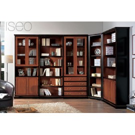 LIBRARY CORNER MODULAR PAINTED WOOD