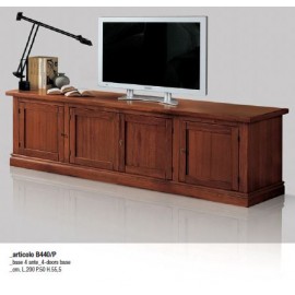 PORTA TV IN LEGNO MASSELLO VARI COLORI