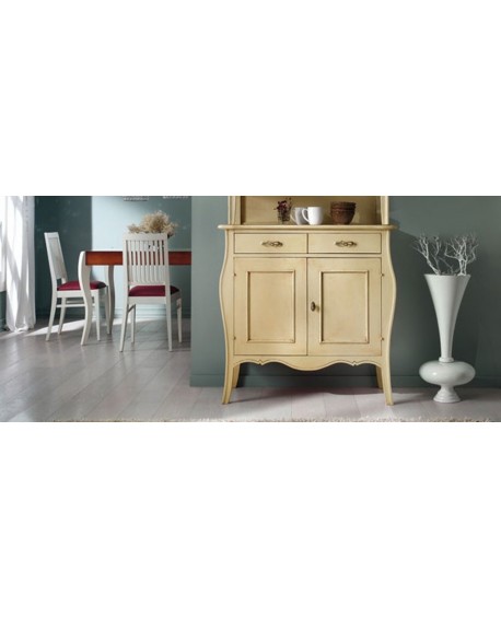 Armario SHOWCASE LACADO IVORY WOOD L 105 H 214 P 50