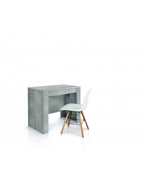 Consolle nobilitato finitura beton    90x50 4 all. cm.45