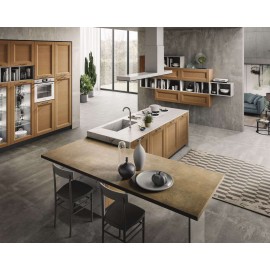 CUCINAMODERNA NINA puerta de madera MT 3,60