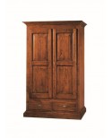 ARMADIO 2 ANTE LEGNO ARTE POVERA - codluis 248