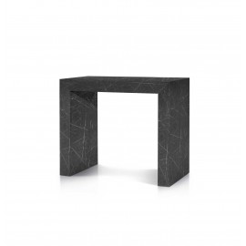 Consolle nobilitato finitura marmo   90x45 5 all. cm.50