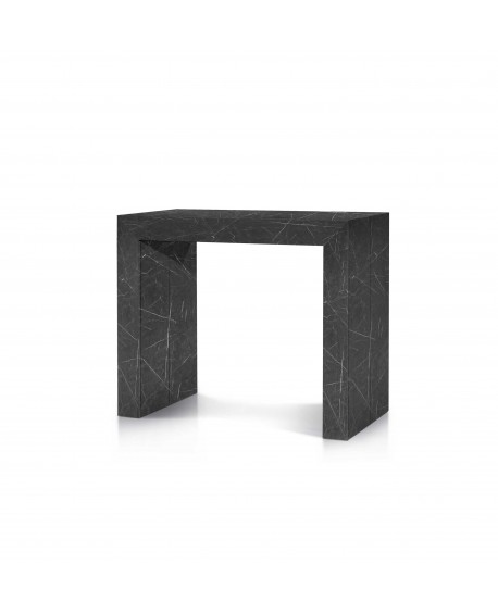 Consolle nobilitato finitura marmo   90x45 5 all. cm.50