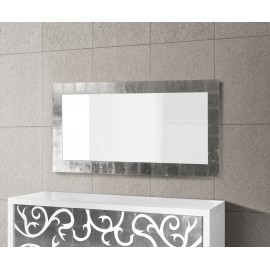 SPECCHIERA FOGLIA  ARGENTO 75x160