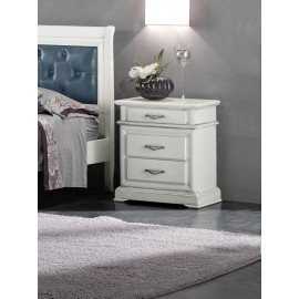 comodino in legno massello vari colori