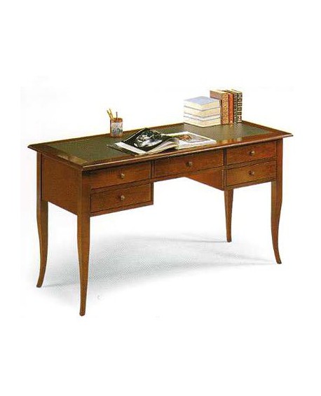 TAVOLO SCRIVANIA LEGNO SCRITTOIO CONSOLLE cm 150 COL NOCE PRODOTTO VENETO