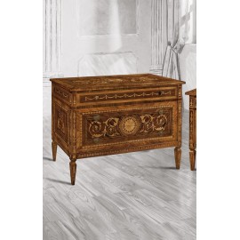 Nachtstuhl ‚eingelegtes Holz