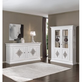 SALA COMPLETA IN LEGNO MASSELLO VARI COLORI