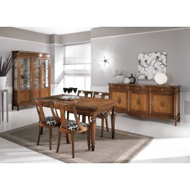 SALA COMPLETA IN LEGNO MASSELLO VARI COLORI