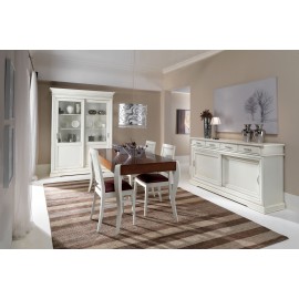 SALA COMPLETA IN LEGNO MASSELLO VARI COLORI