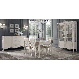 SALA COMPLETA IN LEGNO MASSELLO VARI COLORI