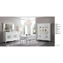 SALA COMPLETA IN LEGNO MASSELLO VARI COLORI