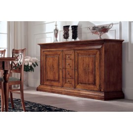 credenzone in legno masselo L 225 P 58 H 118