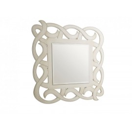 Specchio quadrato in legno vari colori 98x98