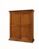 armadio ante scorrevoli in legno massello