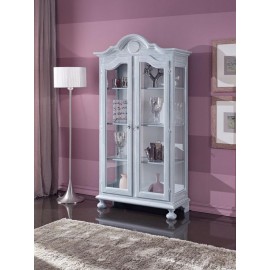 vetrina legno massello vari colori