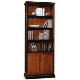 LIBRARY WITH DOORS MODULAR WOOD VARIOUS COLORS