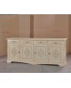 DRESSER WOOD DECORATED WITH IVORY brushed - codluis 1041