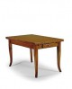 BOIS TABLE AVEC INTASIO PROLONGATION GREC COULEURS DIVERS SUR LA TABLE