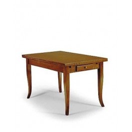 BOIS TABLE AVEC INTASIO PROLONGATION GREC COULEURS DIVERS SUR LA TABLE