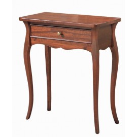 CONSOLA mesa de madera nogal - codluis 1122