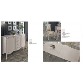 SALA COMPLETA IN LEGNO MASSELLO VARI COLORI