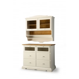 DISPENSA L120 P 34/58 H 94/103 LEGNO MASSELLO VARI COLORI