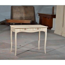 CONSOLE DESK finition bois AVEC IVORY Coated DECORE - codluis 1130