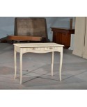CONSOLE DESK finition bois AVEC IVORY Coated DECORE - codluis 1130