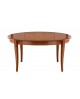TAVOLO LEGNO MASSELLO OVALE ALLUNGABILE A 250X110