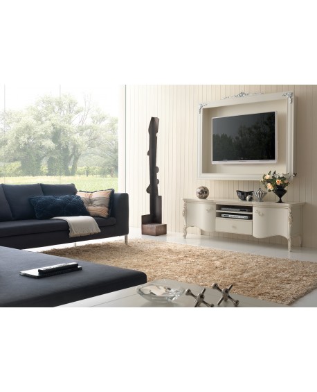 PORTA TV IN LEGNO MASSELLO