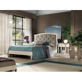 LETTO MATRIMONIALE IN LEGNO MASSELLO