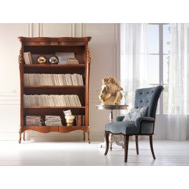 LIBRERIA IN LEGNO MASSELLO L 145 P 50 H 203